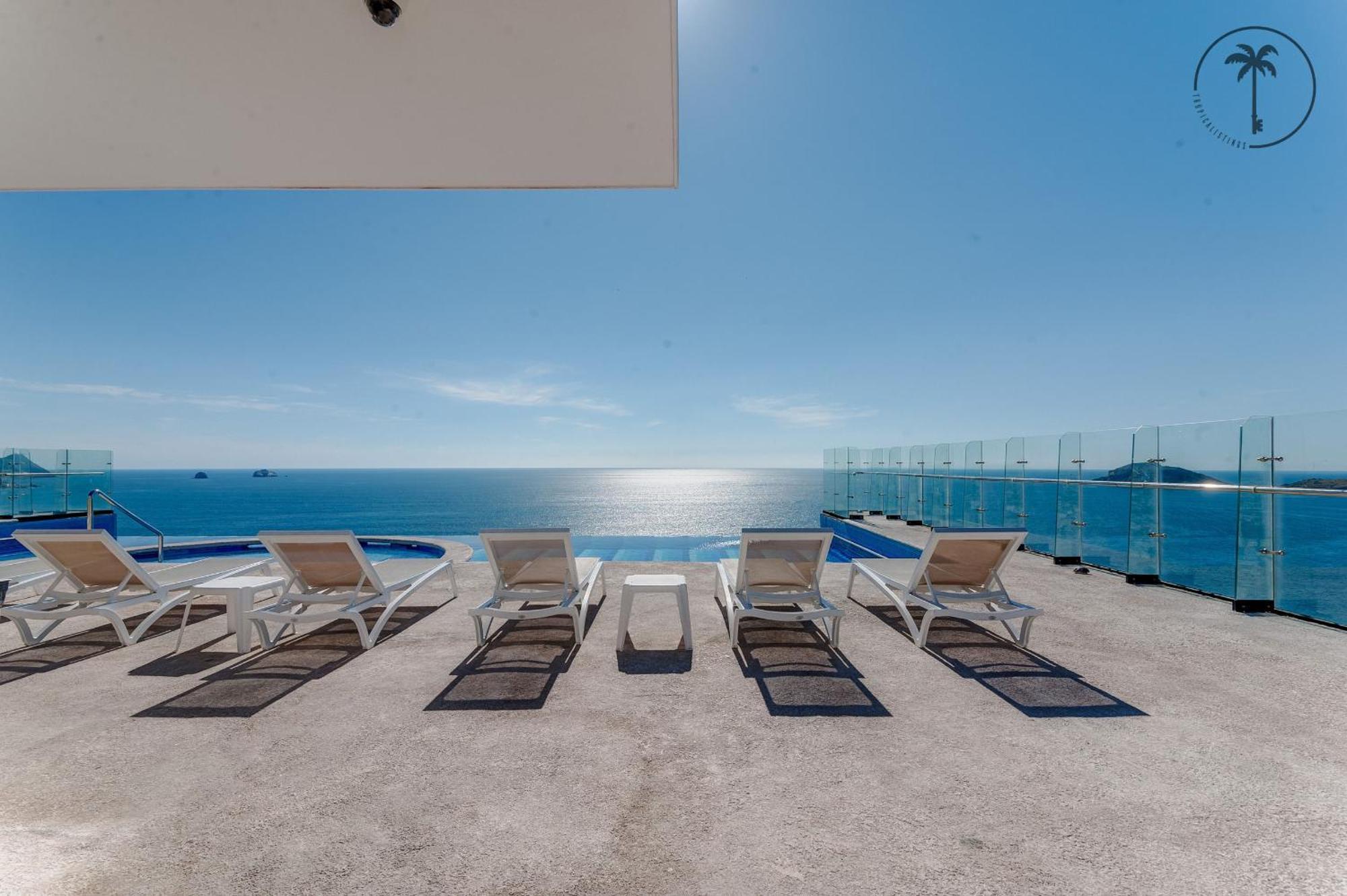 Hermosa Vista Al Mar, Condominio De Lujo! Mazatlan Ngoại thất bức ảnh