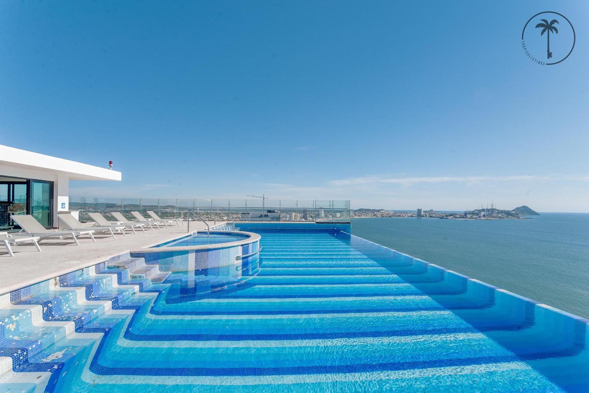 Hermosa Vista Al Mar, Condominio De Lujo! Mazatlan Ngoại thất bức ảnh