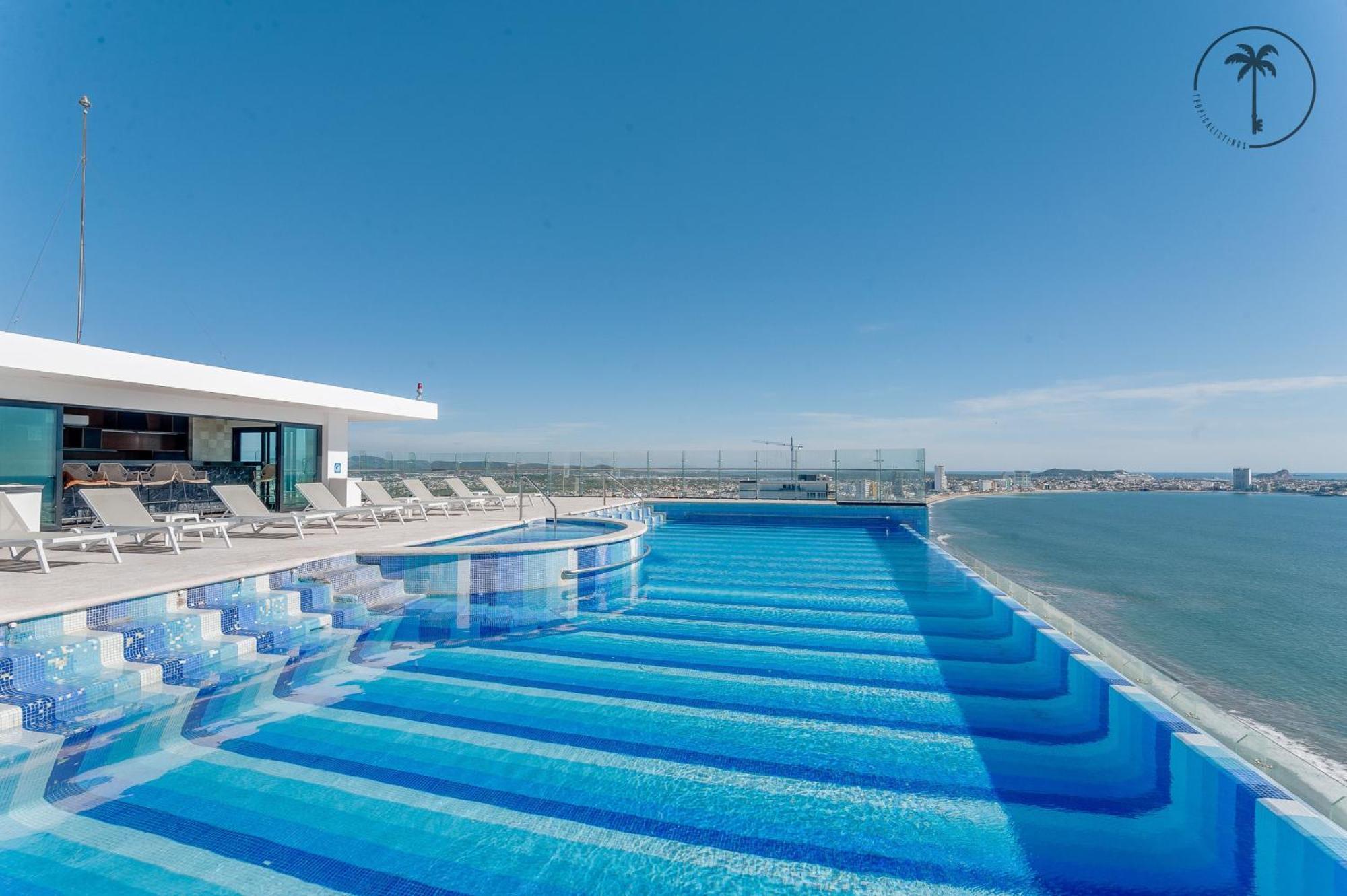 Hermosa Vista Al Mar, Condominio De Lujo! Mazatlan Ngoại thất bức ảnh