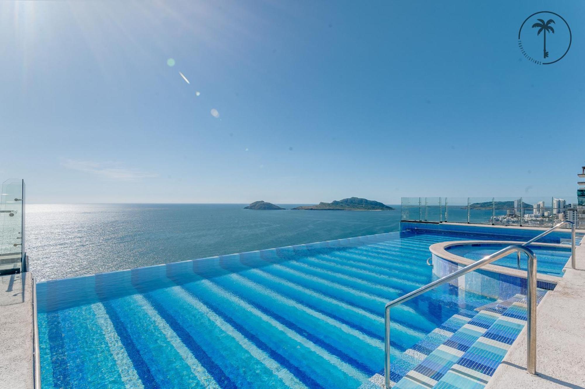 Hermosa Vista Al Mar, Condominio De Lujo! Mazatlan Ngoại thất bức ảnh