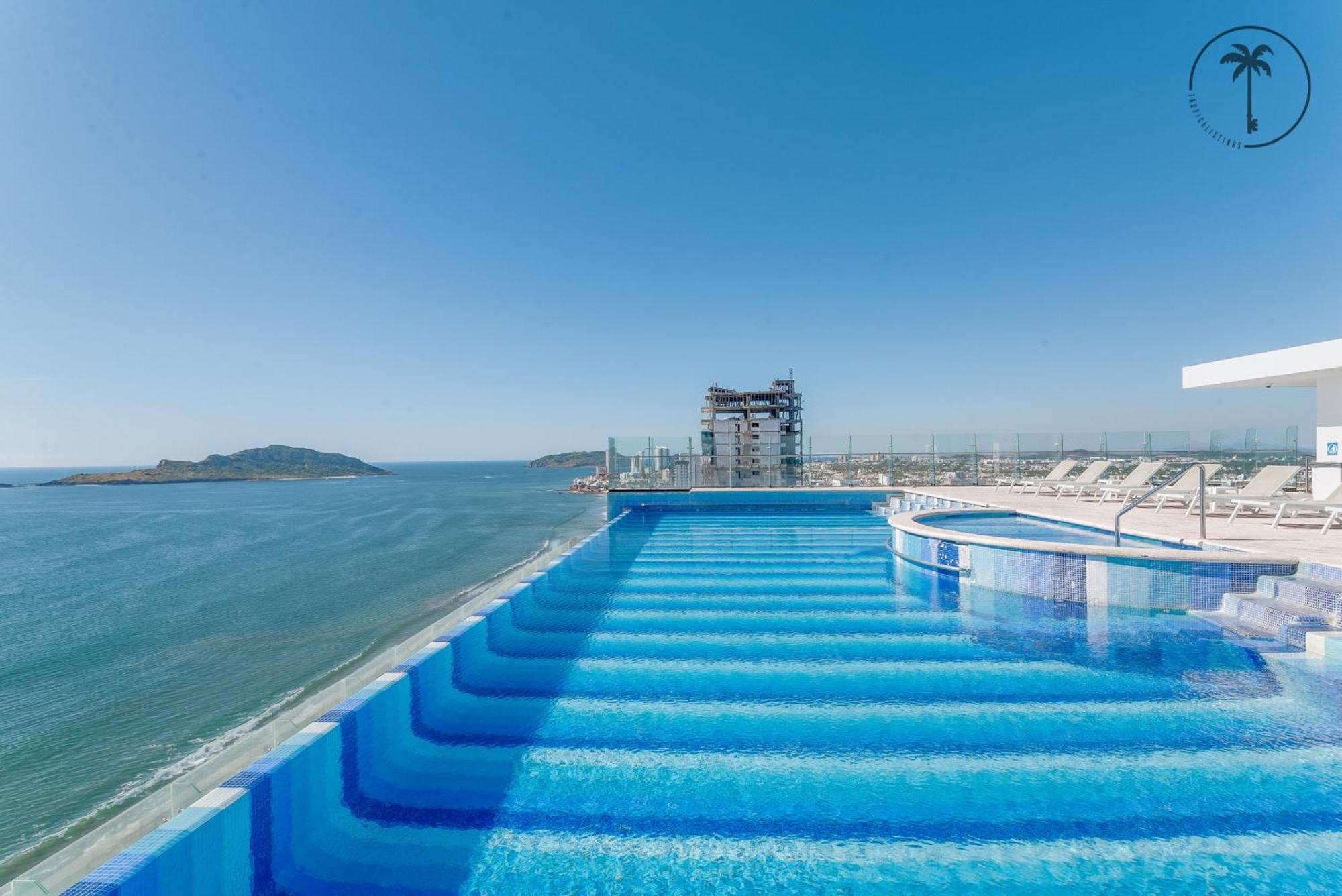 Hermosa Vista Al Mar, Condominio De Lujo! Mazatlan Ngoại thất bức ảnh